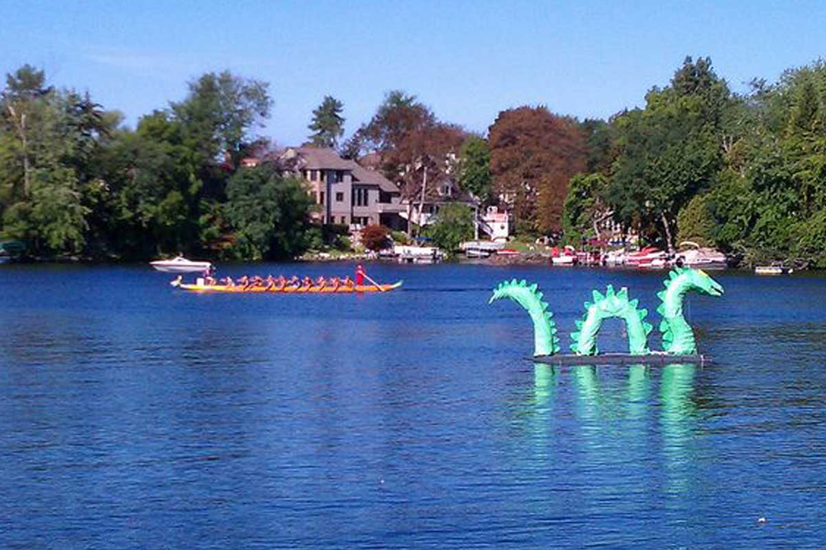 Lake Orion, Michigan Dragon on the Lake